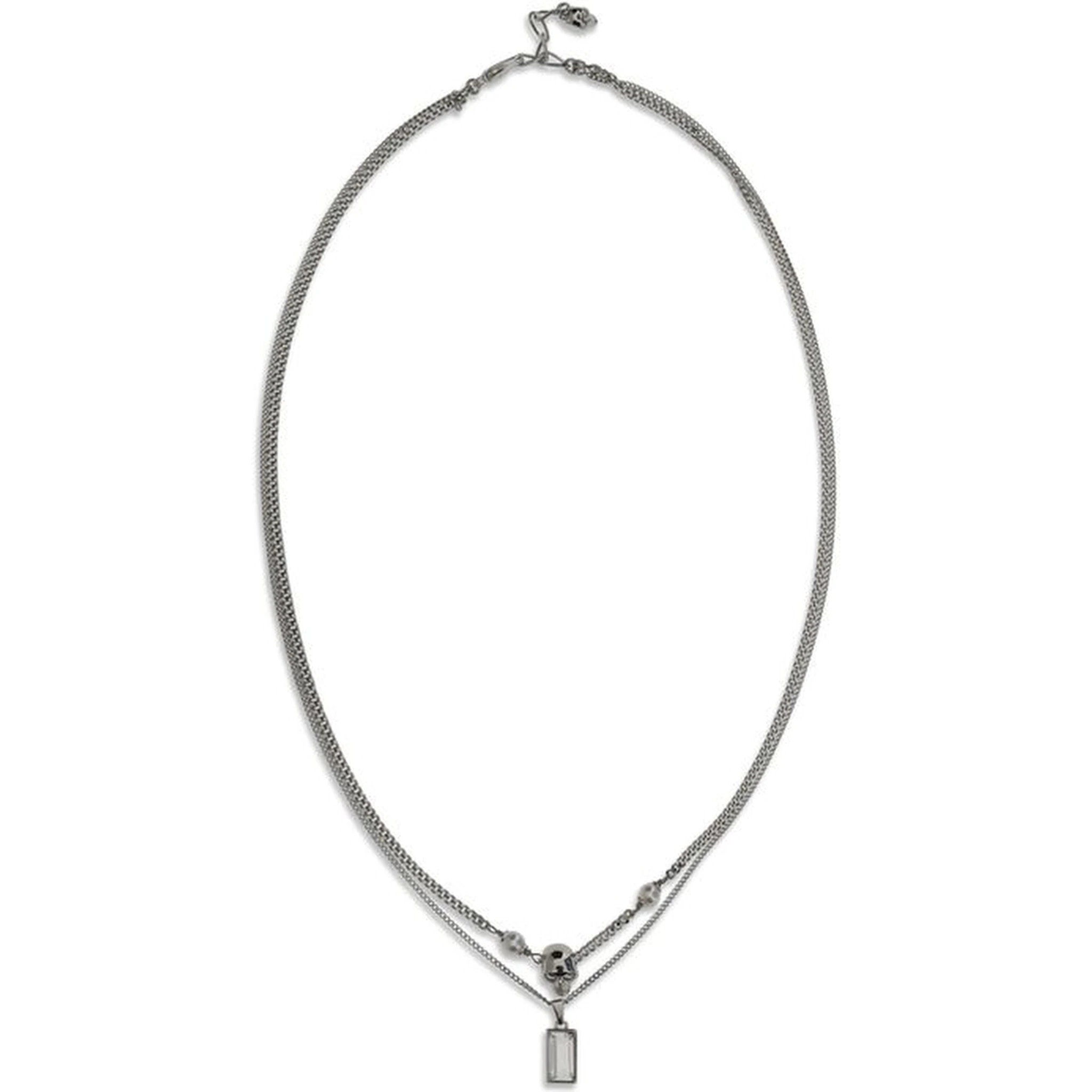 Silver Brass Necklace