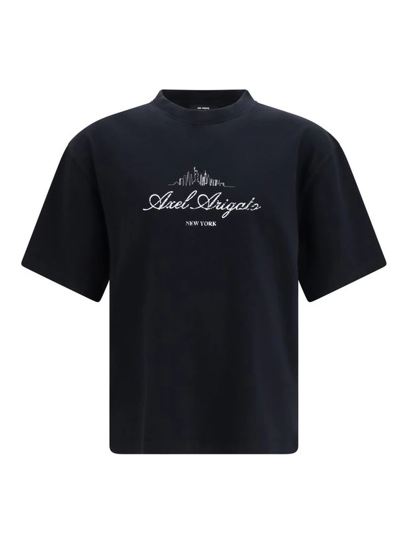 Black Cotton T-Shirt