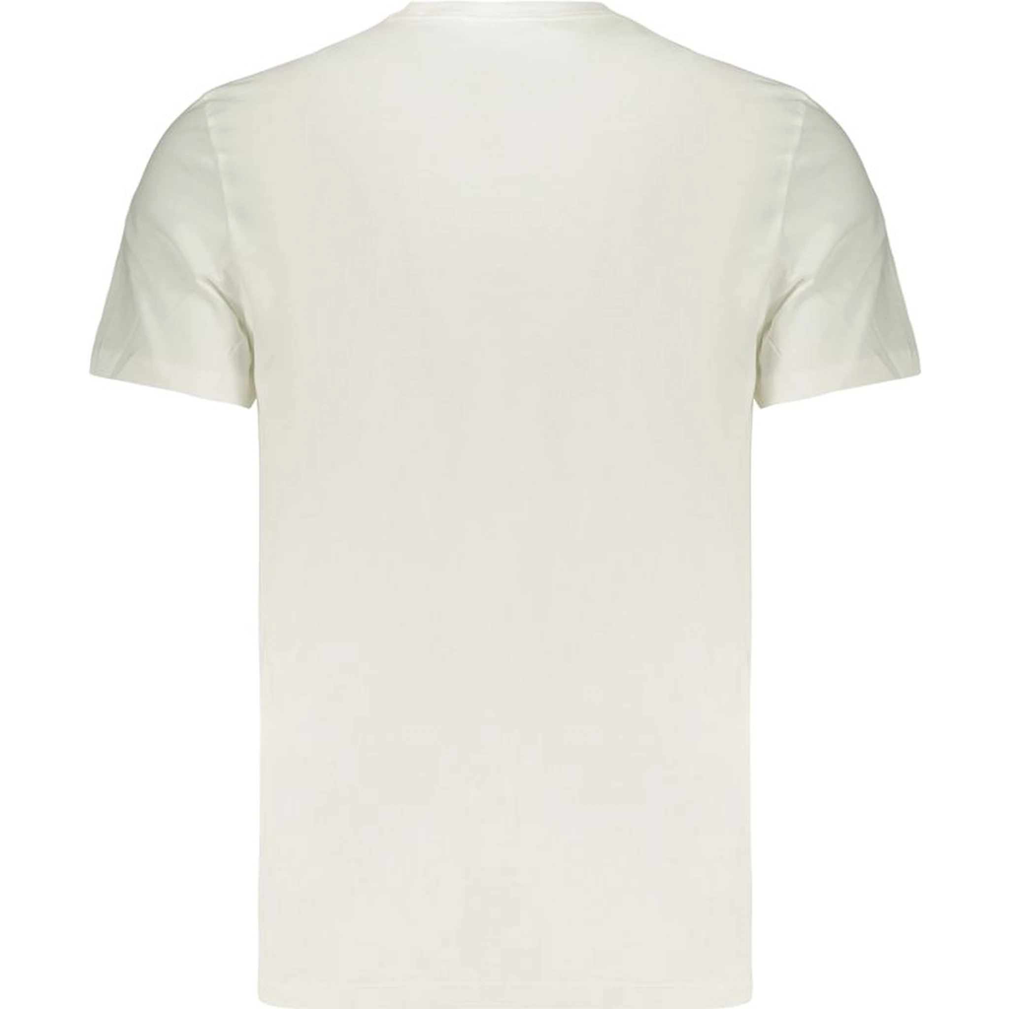 White Cotton Men's T-Shirt