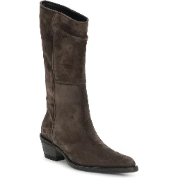 Brown Leather Ankle Boots