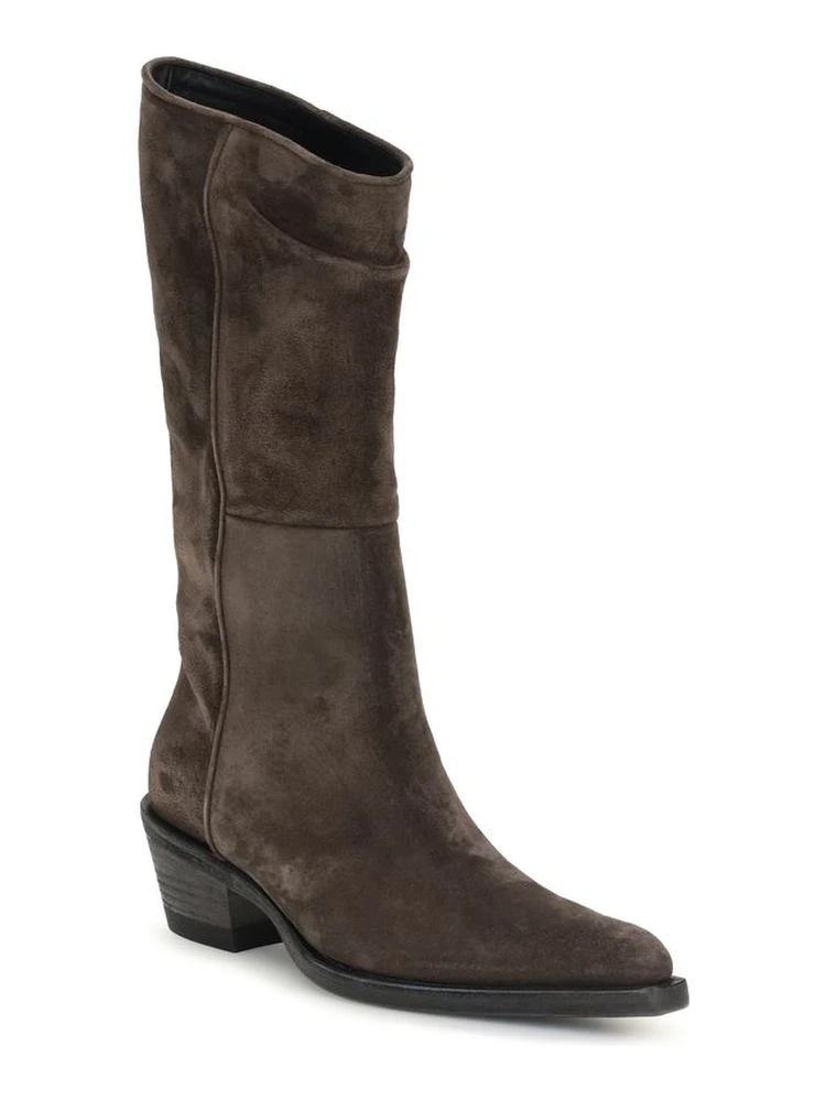 Brown Leather Ankle Boots alternative