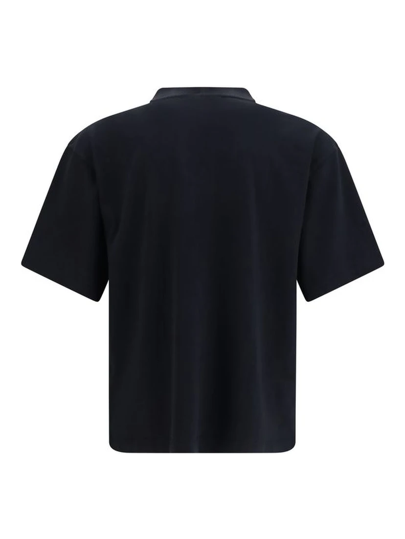 Black Cotton T-Shirt
