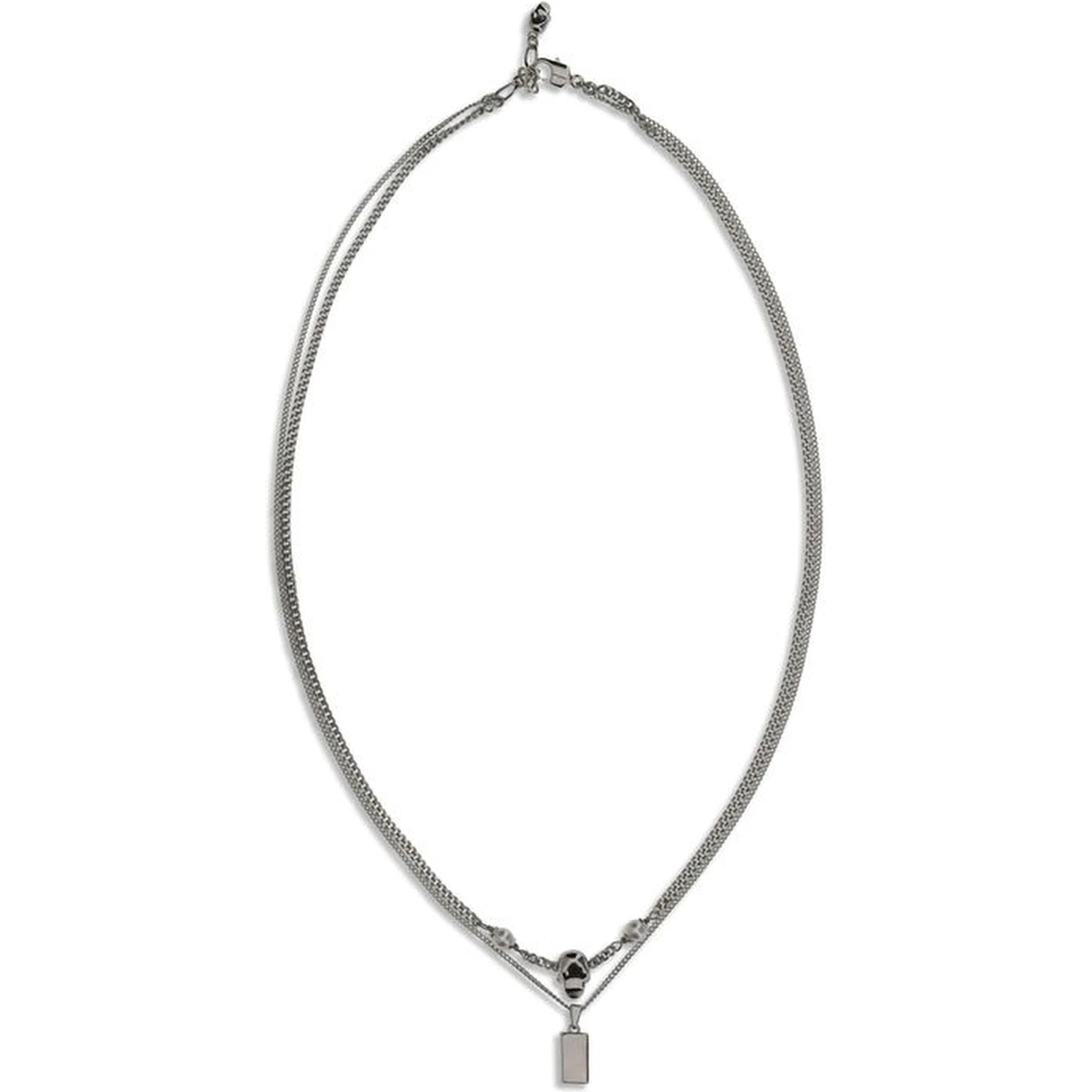 Silver Brass Necklace