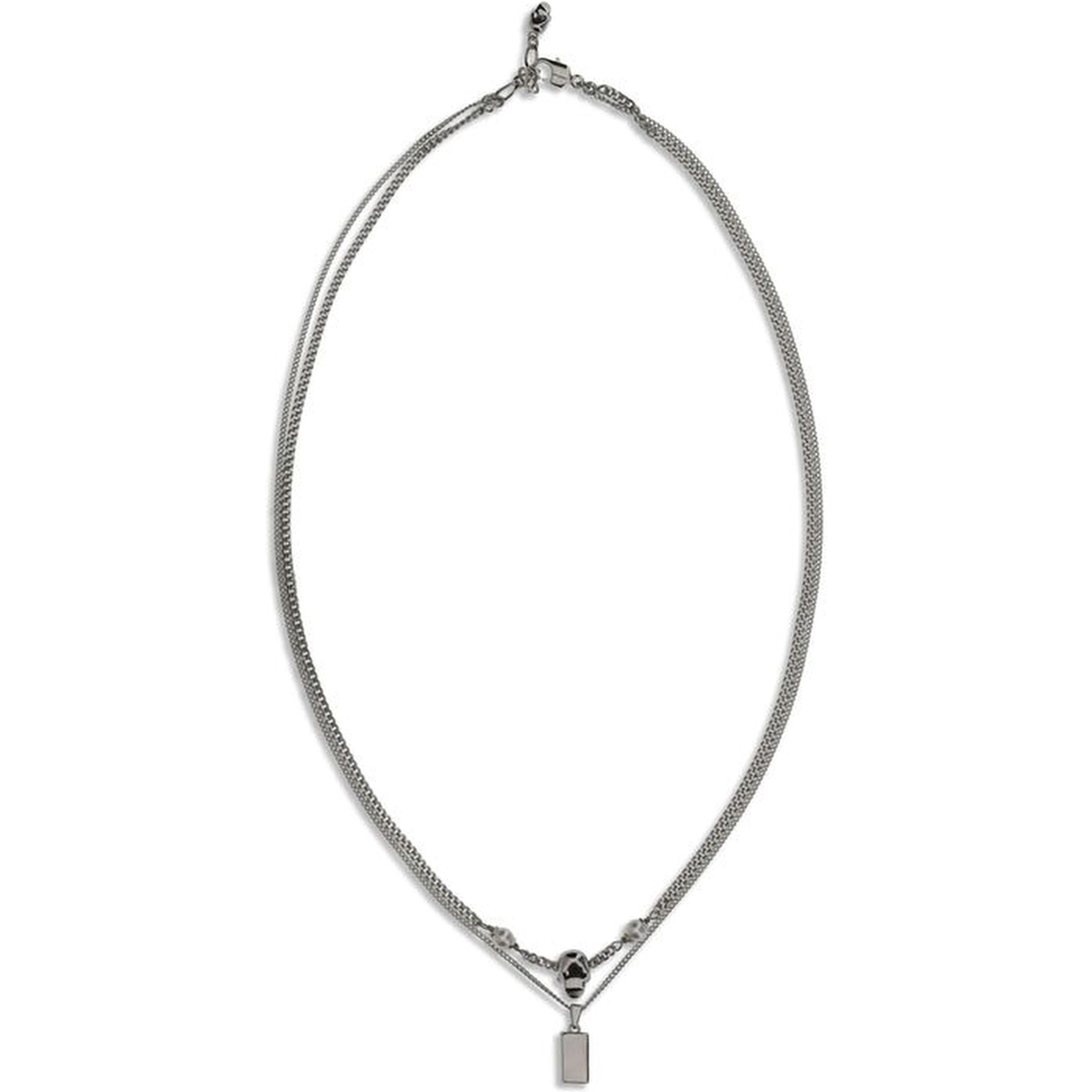 Silver Brass Necklace