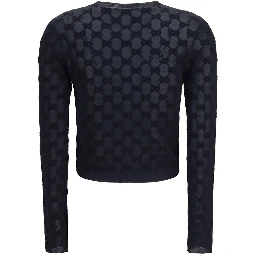 Black Viscose Cardigan
