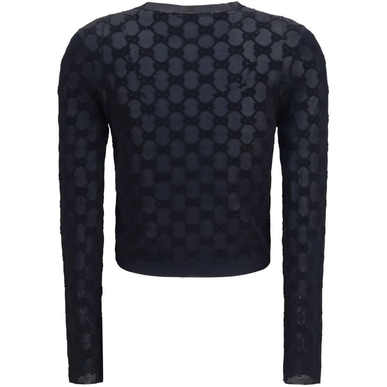 Black Viscose Cardigan