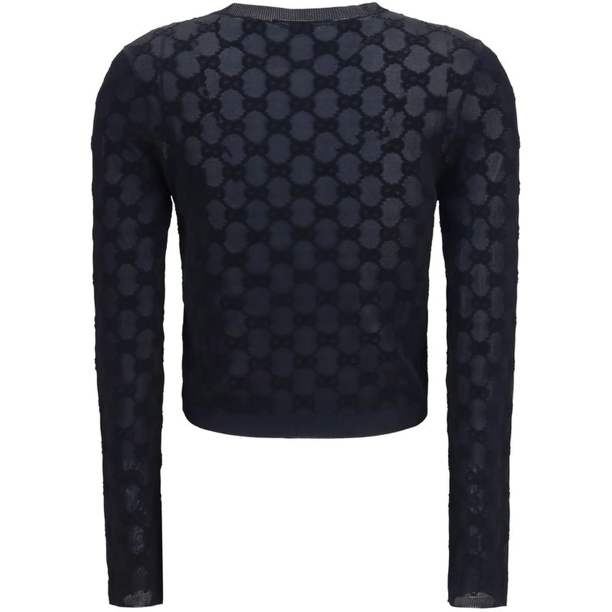Black Viscose Cardigan