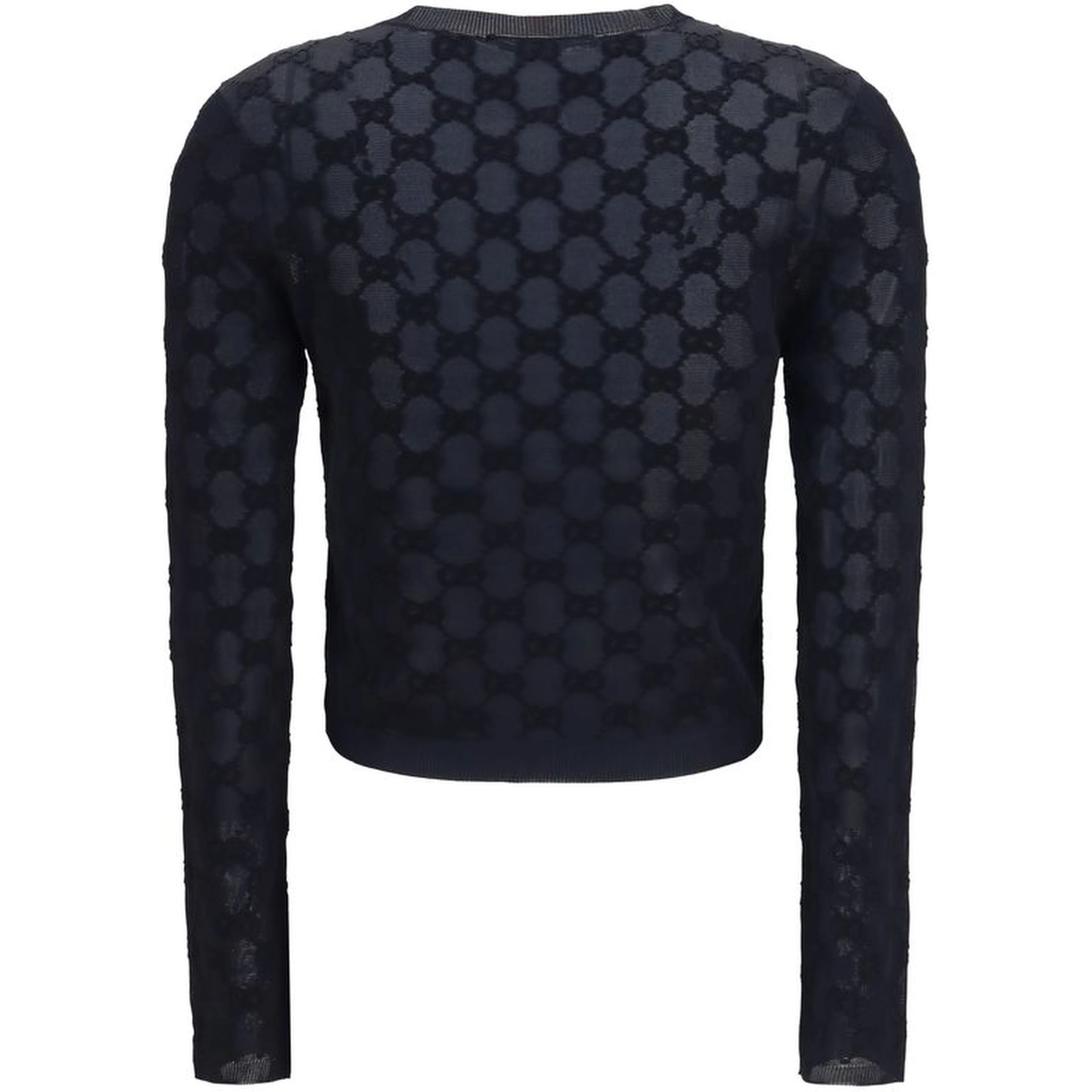 Black Viscose Cardigan