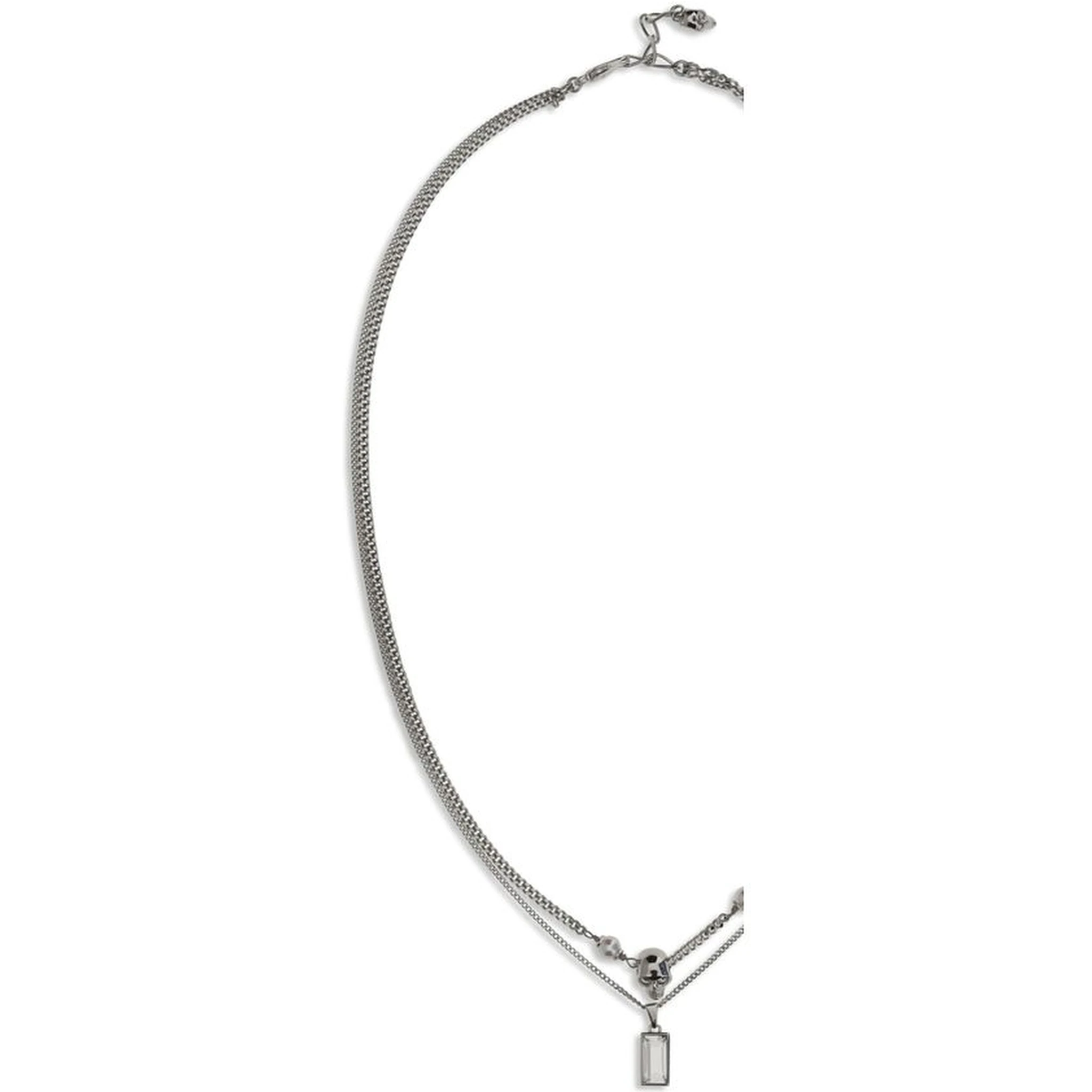 Silver Brass Necklace