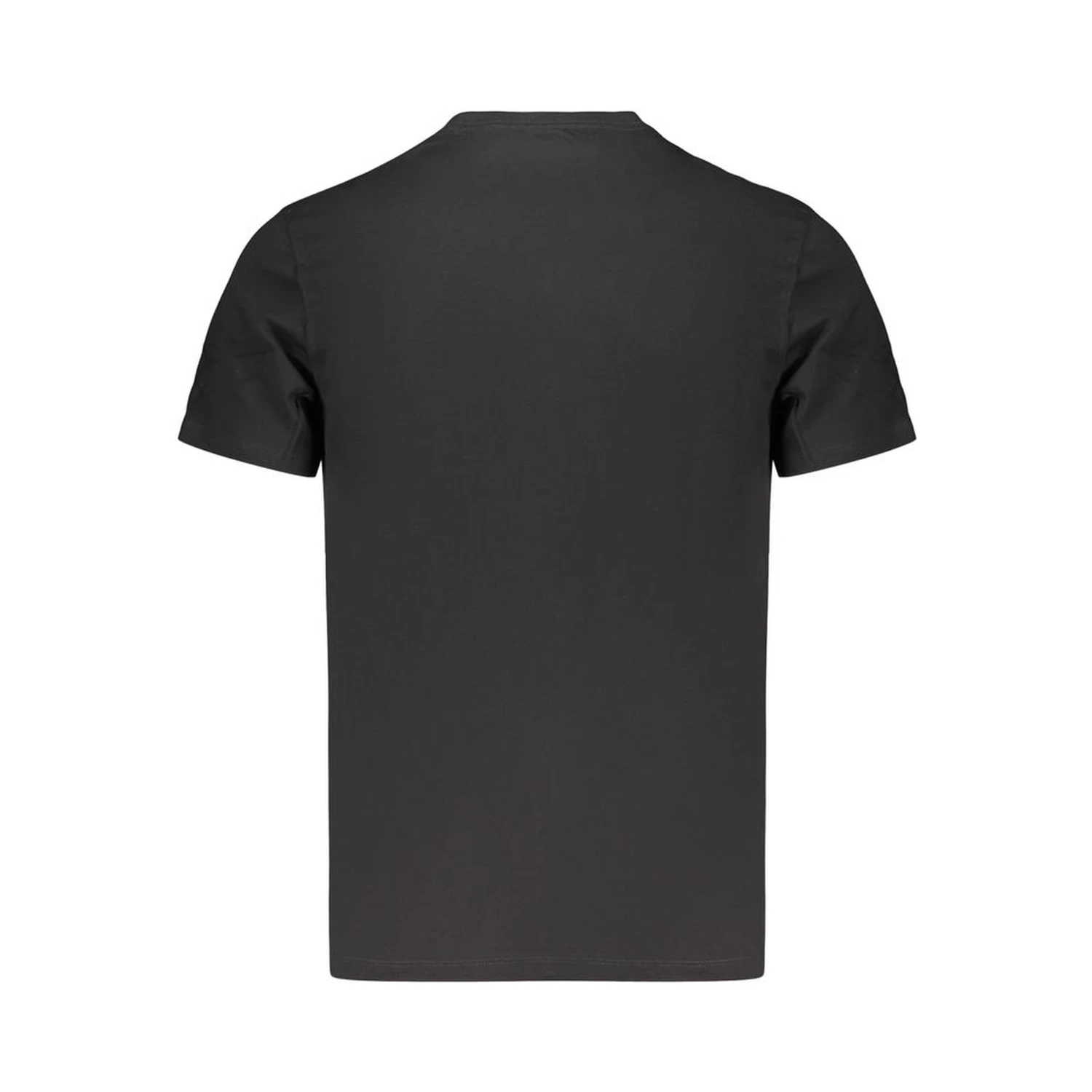 Black Cotton Men's T-Shirt