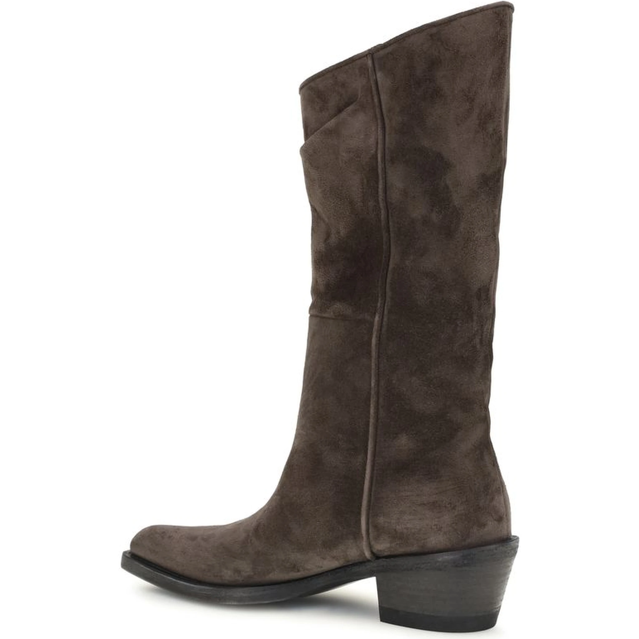 Brown Leather Ankle Boots