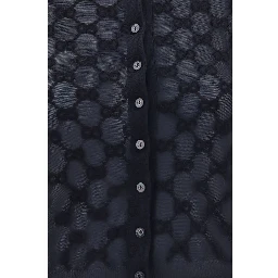 Black Viscose Cardigan