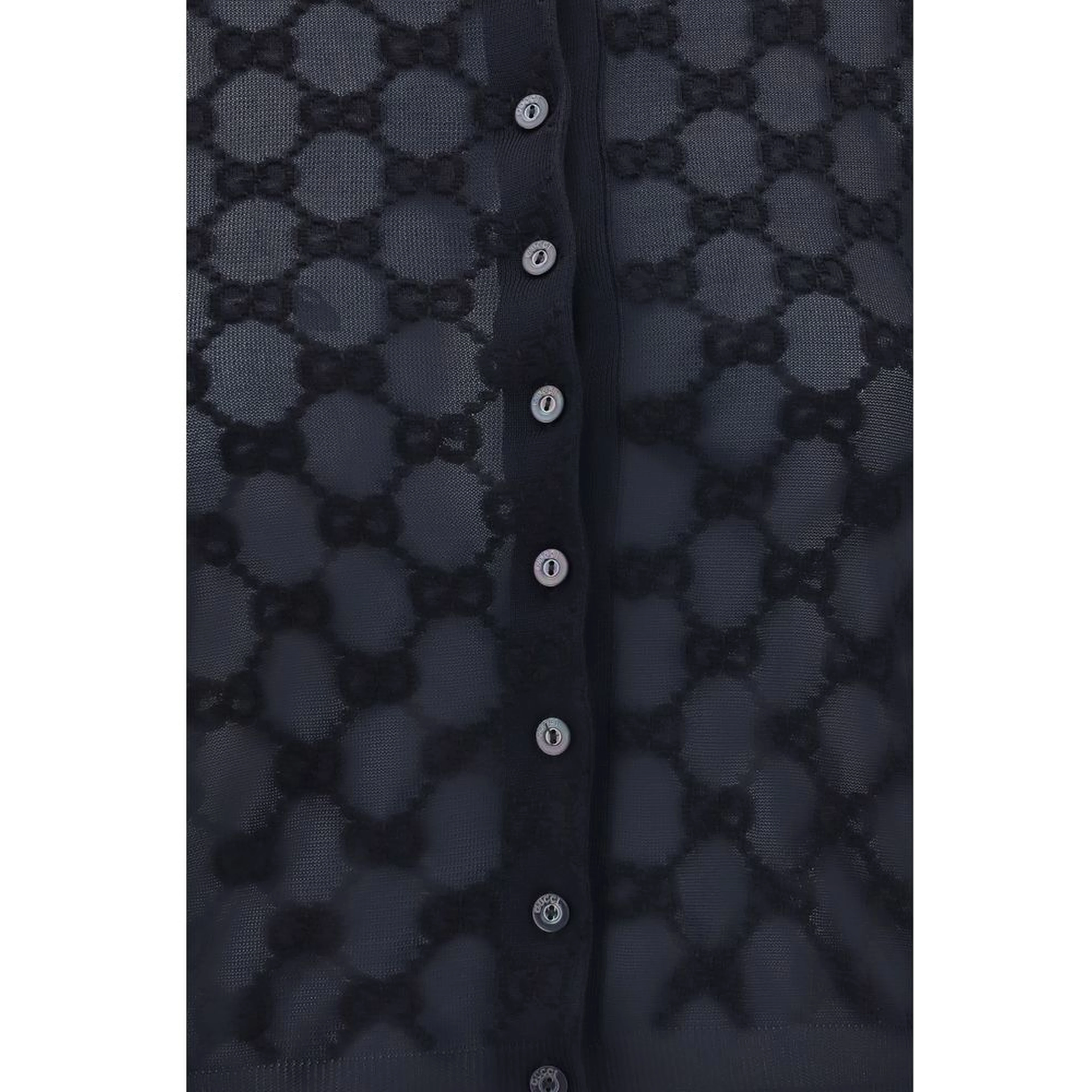 Black Viscose Cardigan