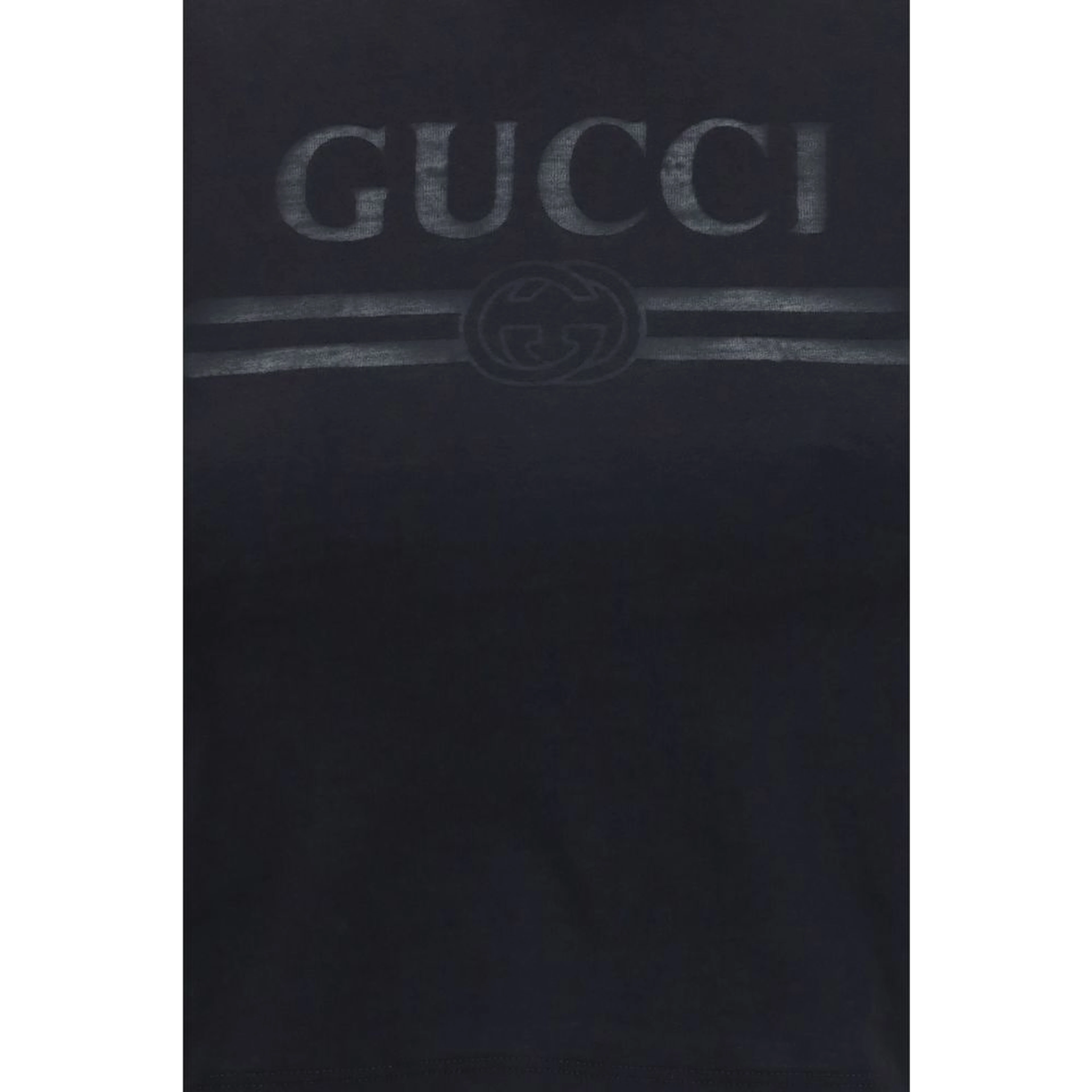 Black Cotton T-Shirt