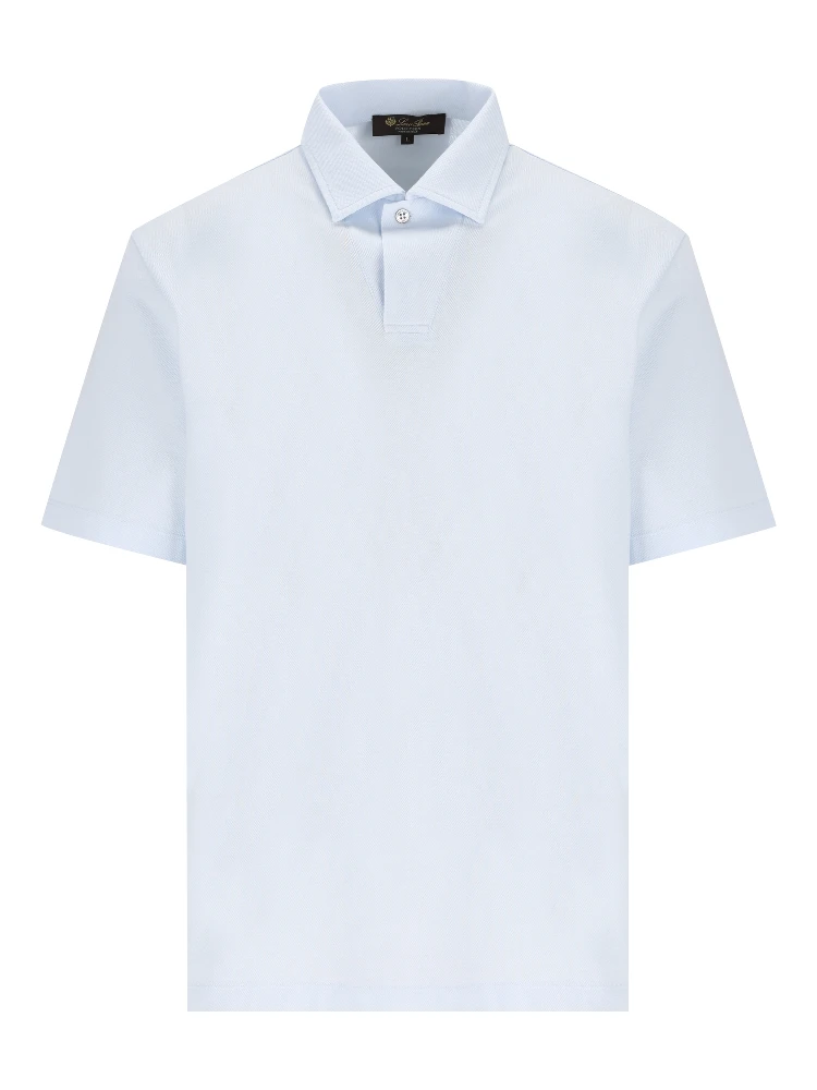 LORO PIANA T-shirts and Polos Light blue