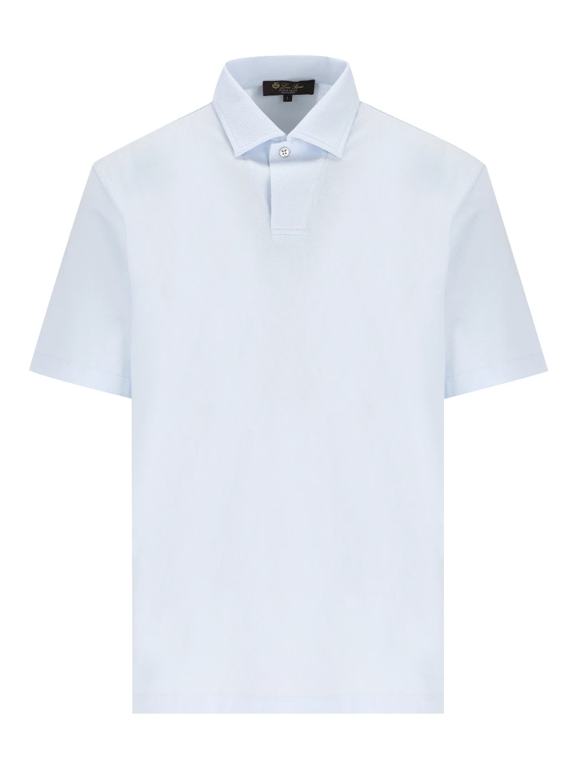LORO PIANA T-shirts and Polos Light blue