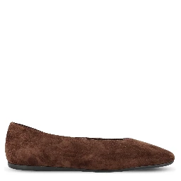 PRADA Flat shoes Brown