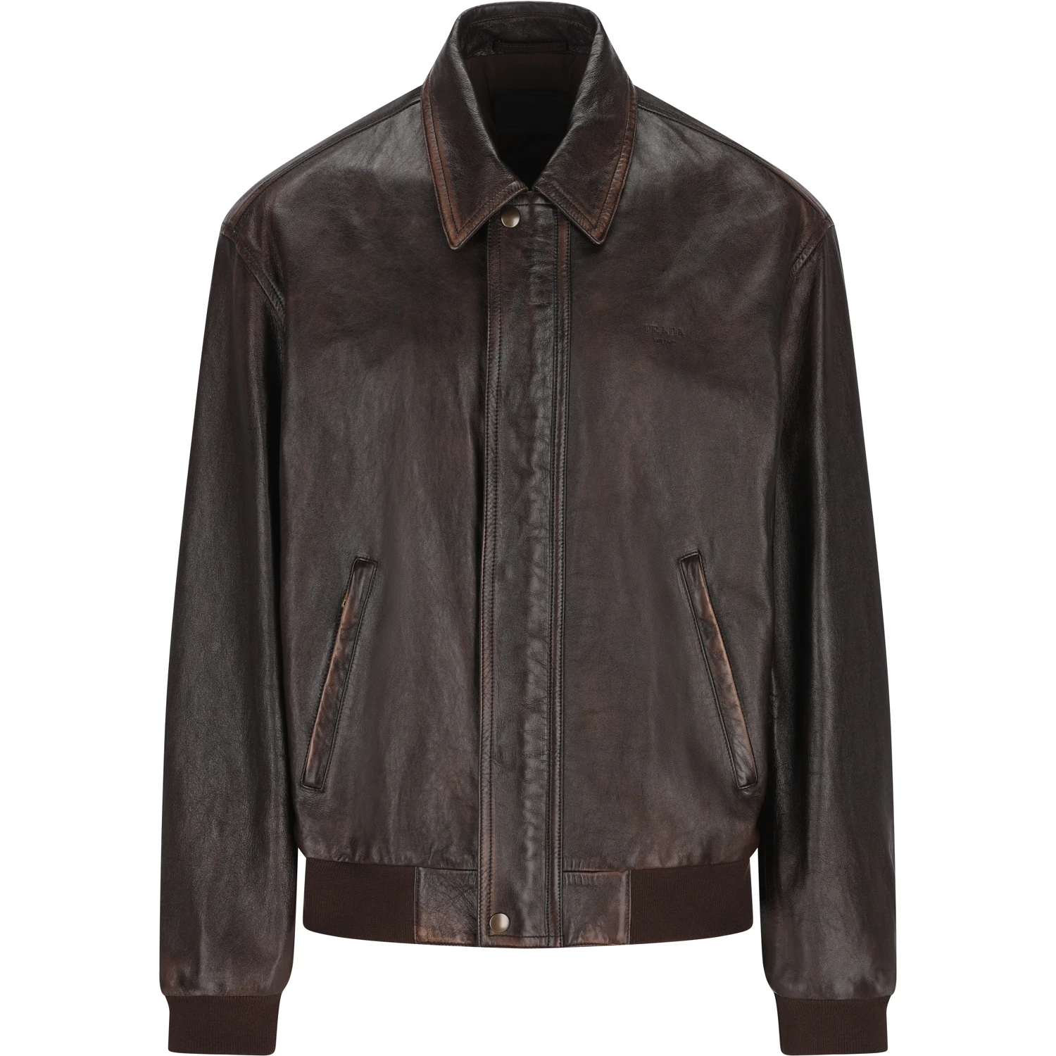 PRADA Coats Dark coffee