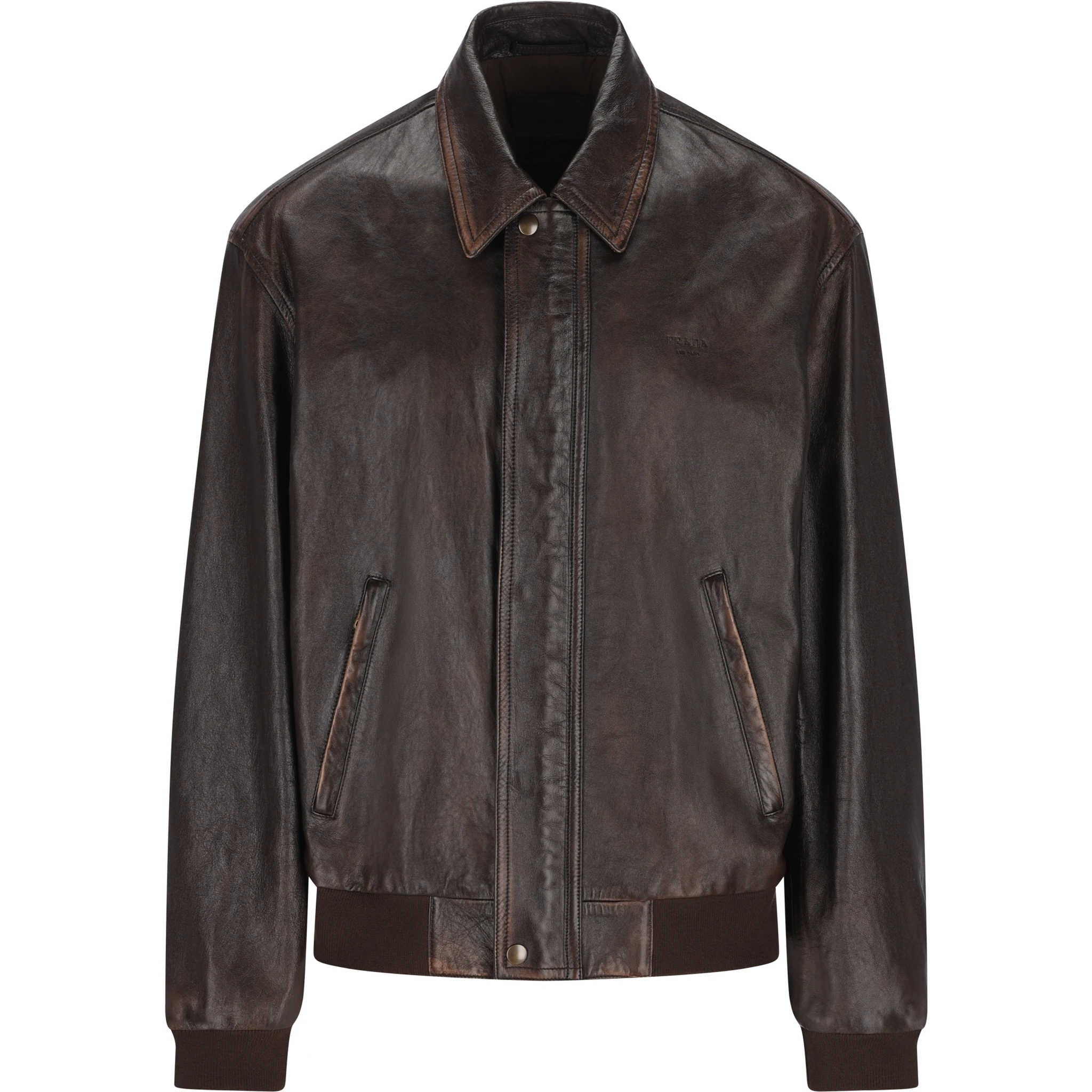 PRADA Coats Dark coffee