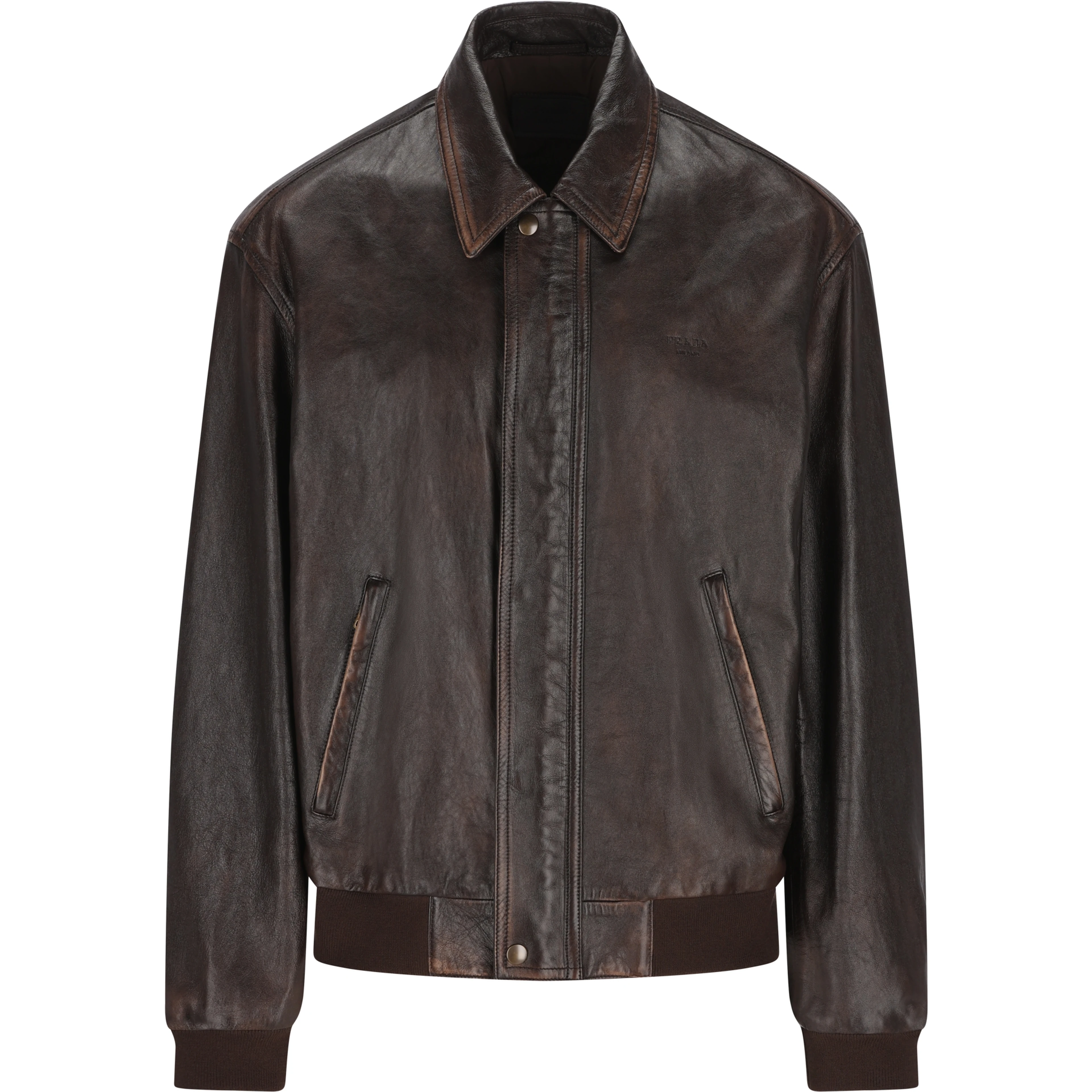 PRADA Coats Dark coffee