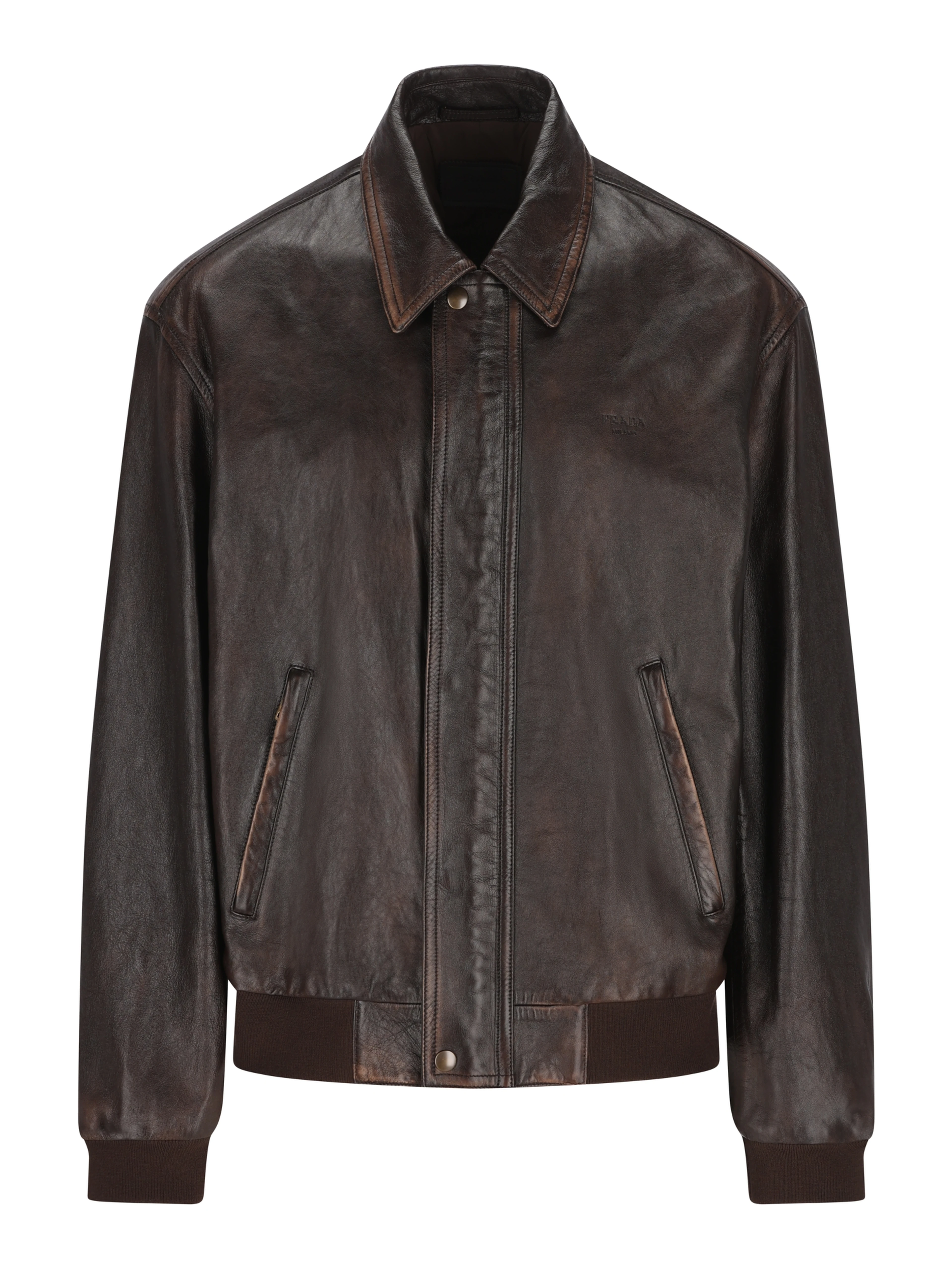 PRADA Coats Dark coffee