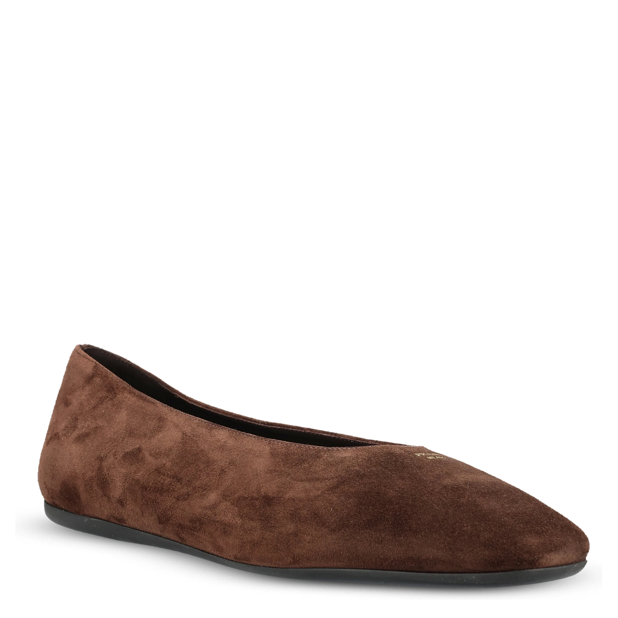 PRADA Flat shoes Brown