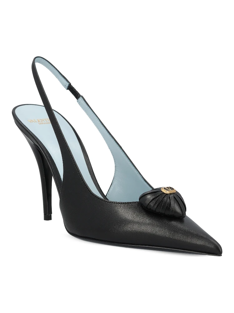 VALENTINO GARAVANI Flat shoes Black alternative