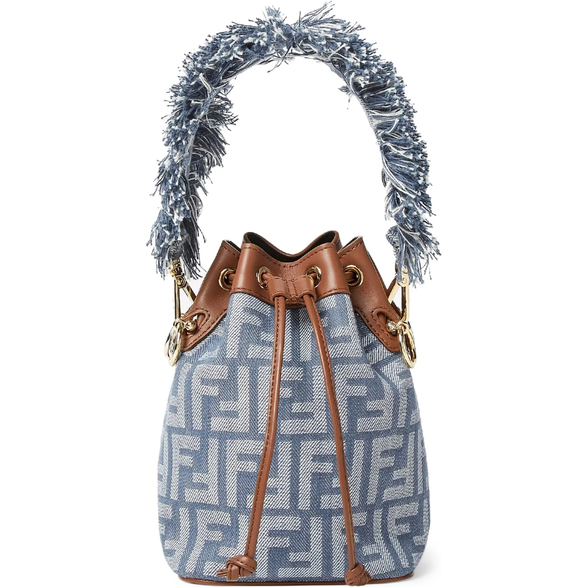 "MON TRESOR" BAG IN JACQUARD FF