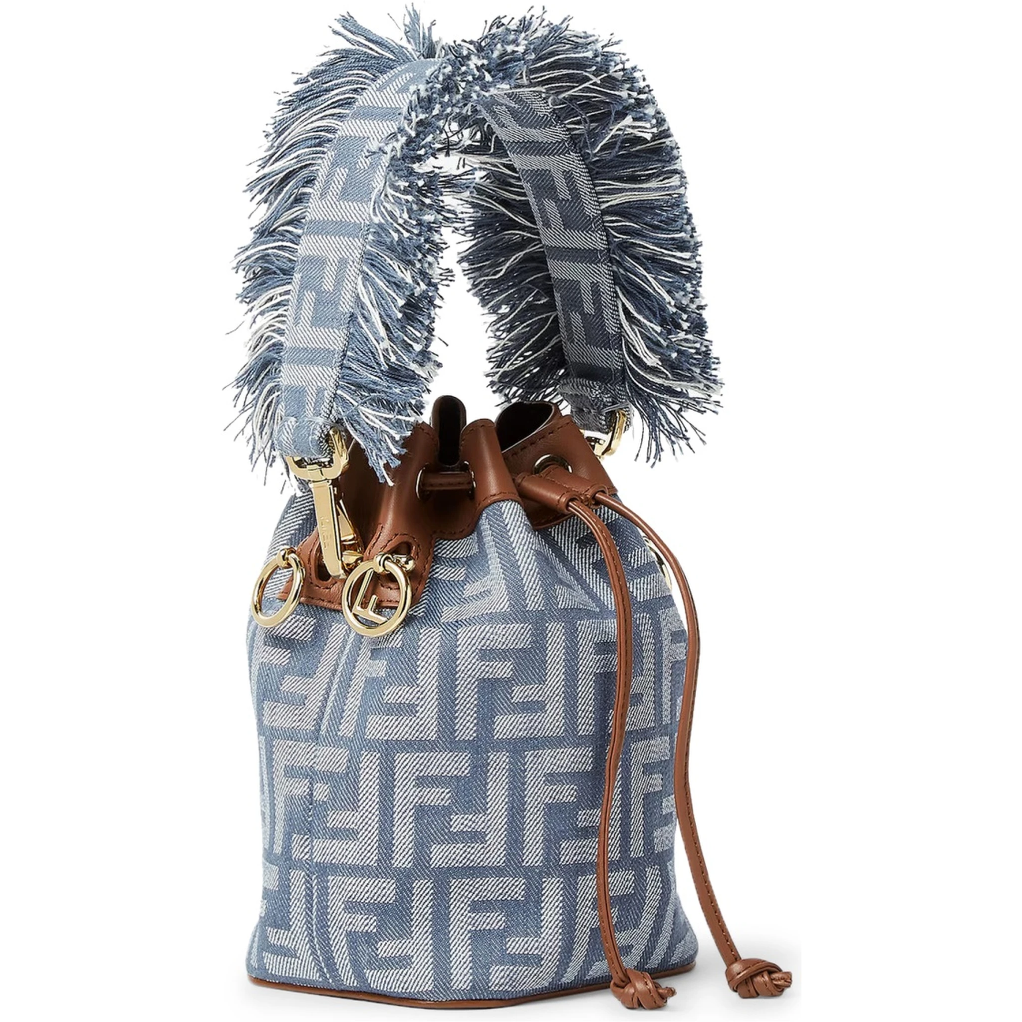 "MON TRESOR" BAG IN JACQUARD FF