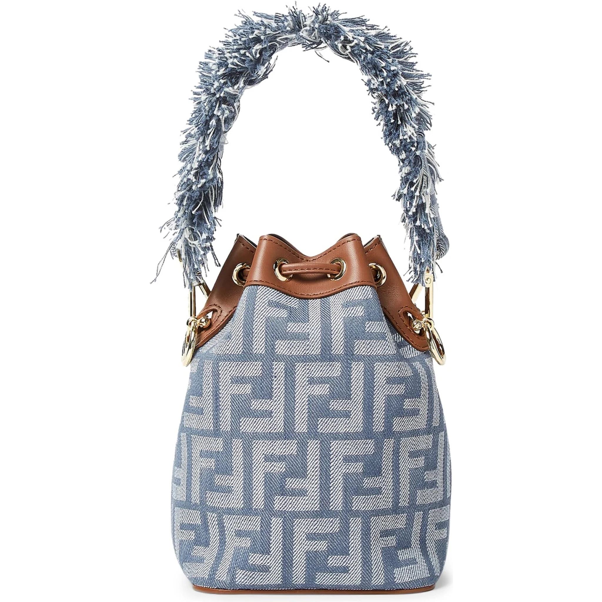 "MON TRESOR" BAG IN JACQUARD FF