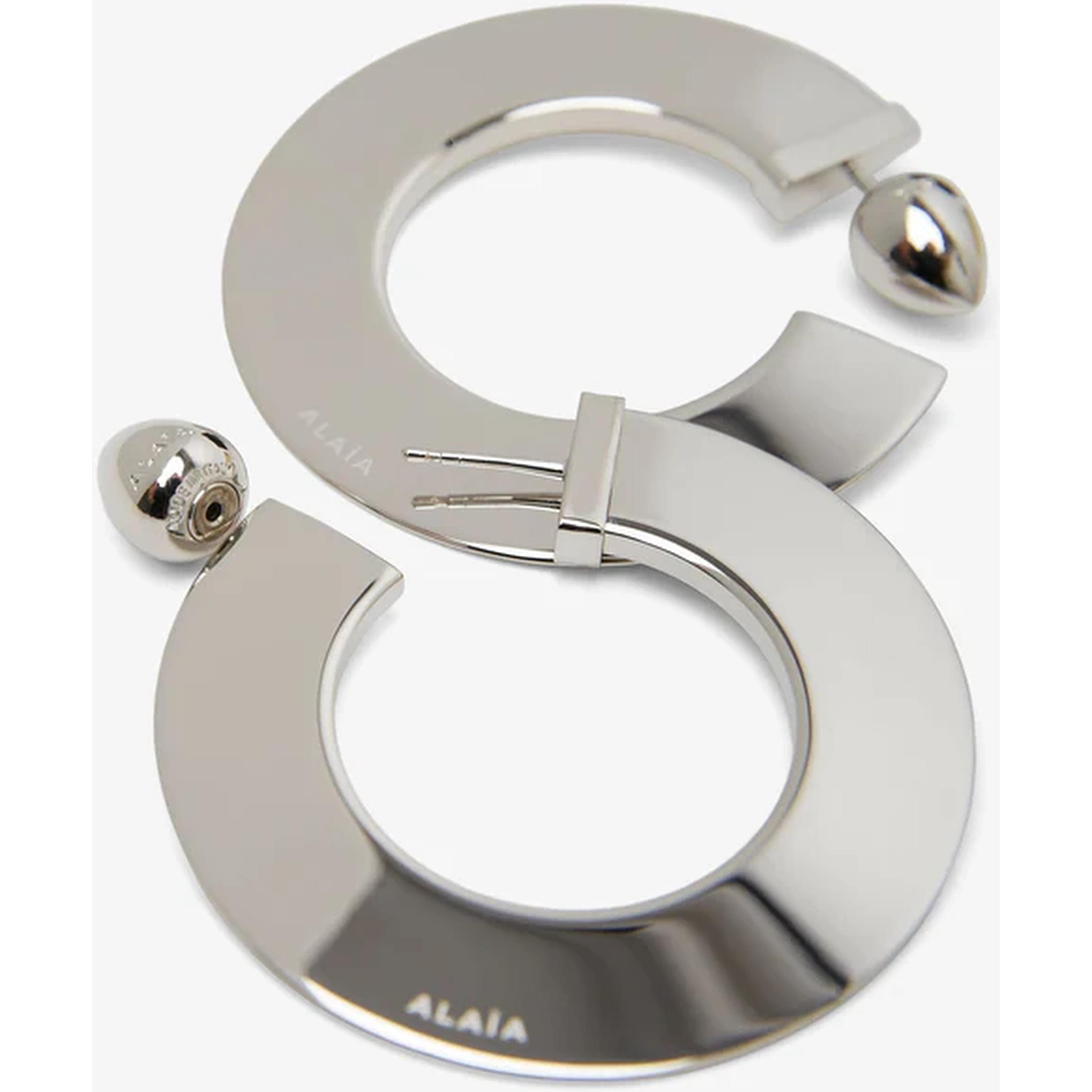 "Blade Hoops" earrings