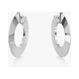 "Blade" rounded earrings