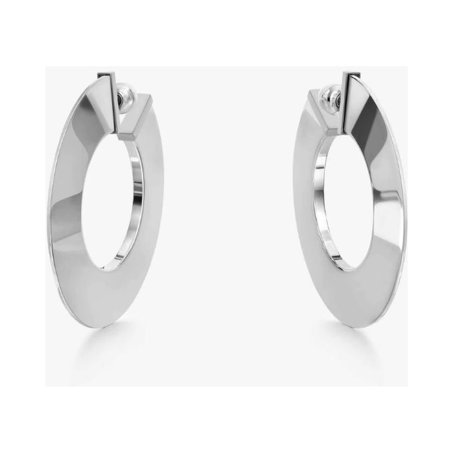 "Blade" rounded earrings
