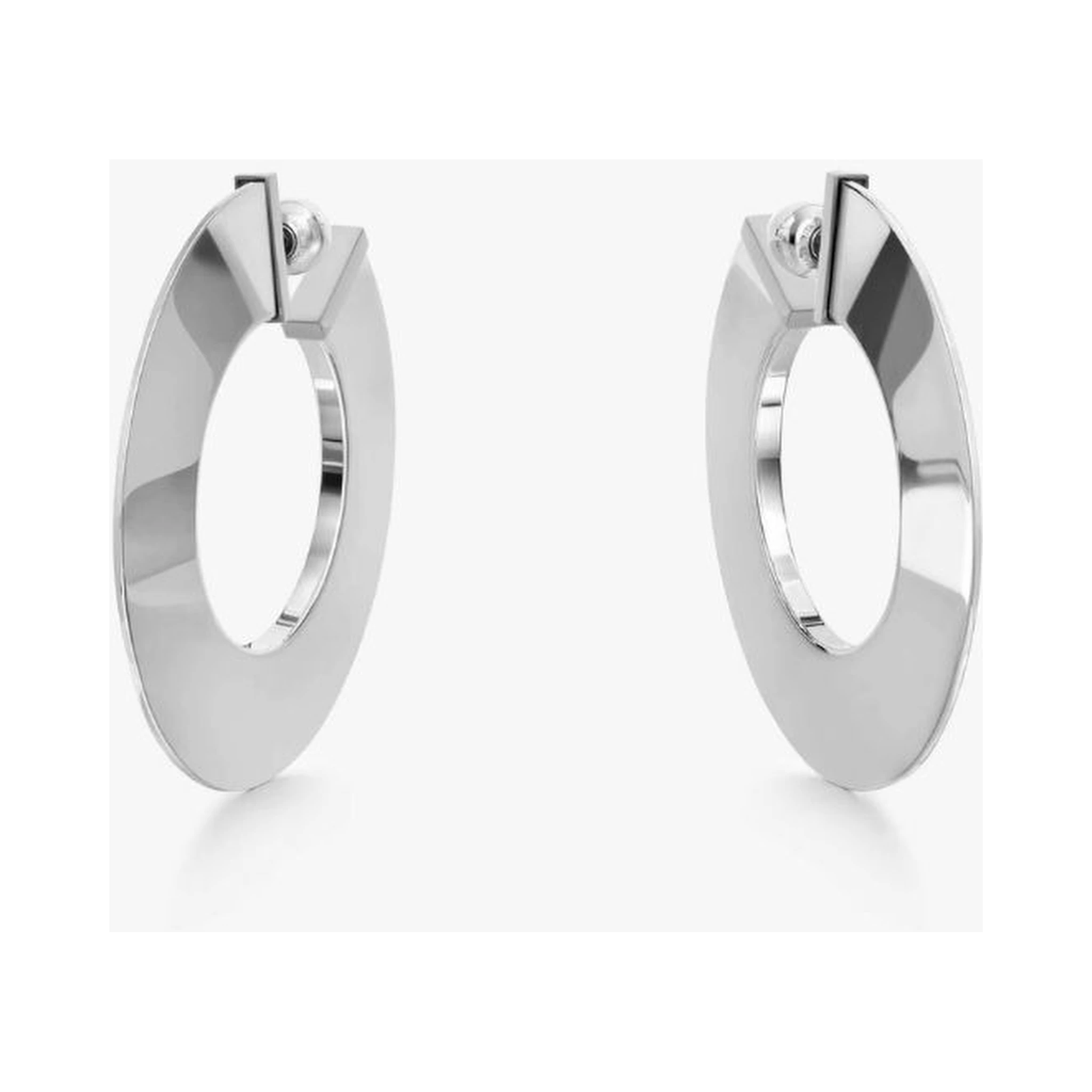 "Blade" rounded earrings