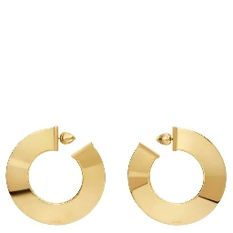 "Blade" rounded earrings