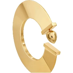 "Blade" rounded earrings
