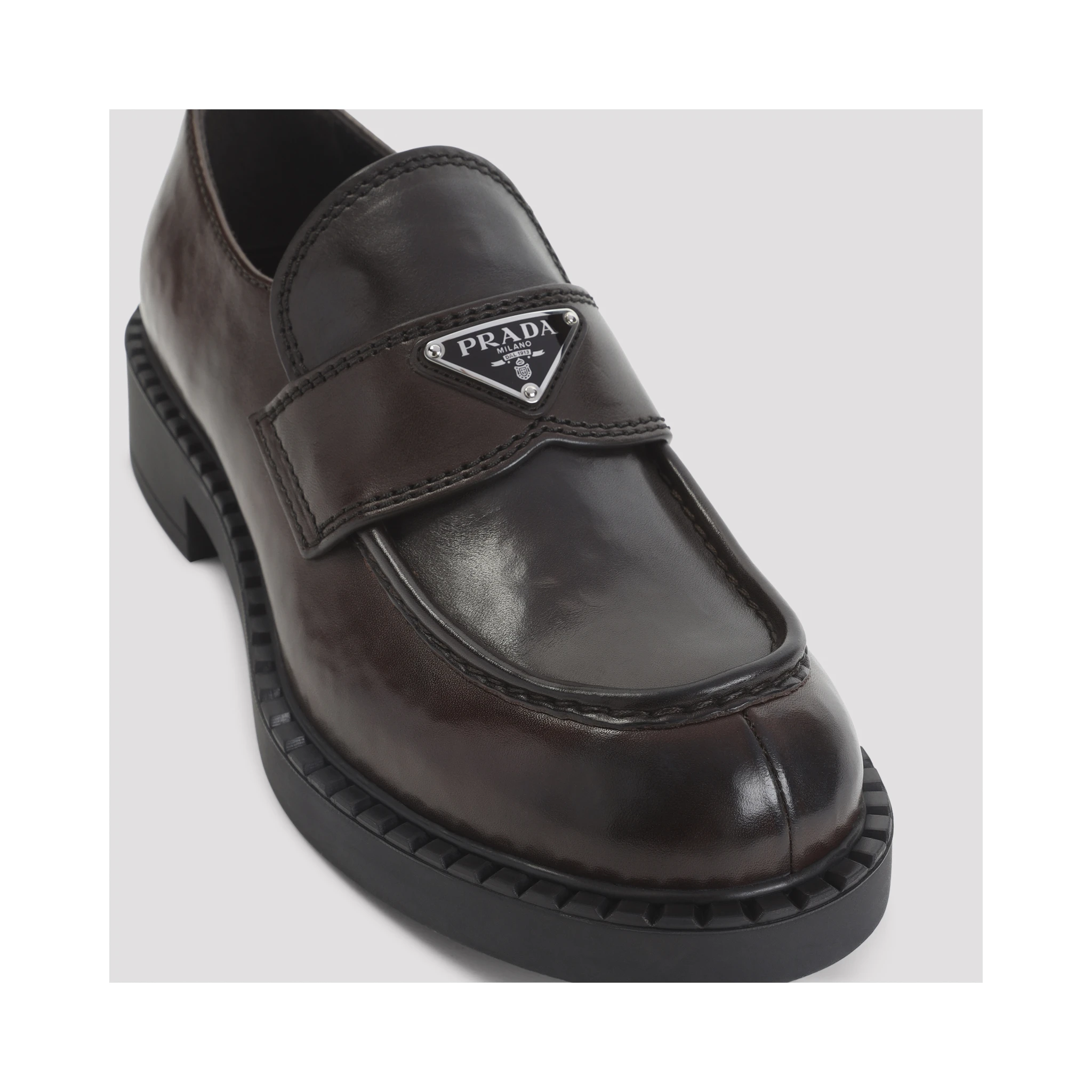 Prada Chocolate Loafers