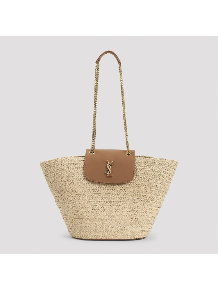 Saint Laurent Raffia Manon Bag