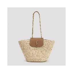 Saint Laurent Raffia Manon Bag