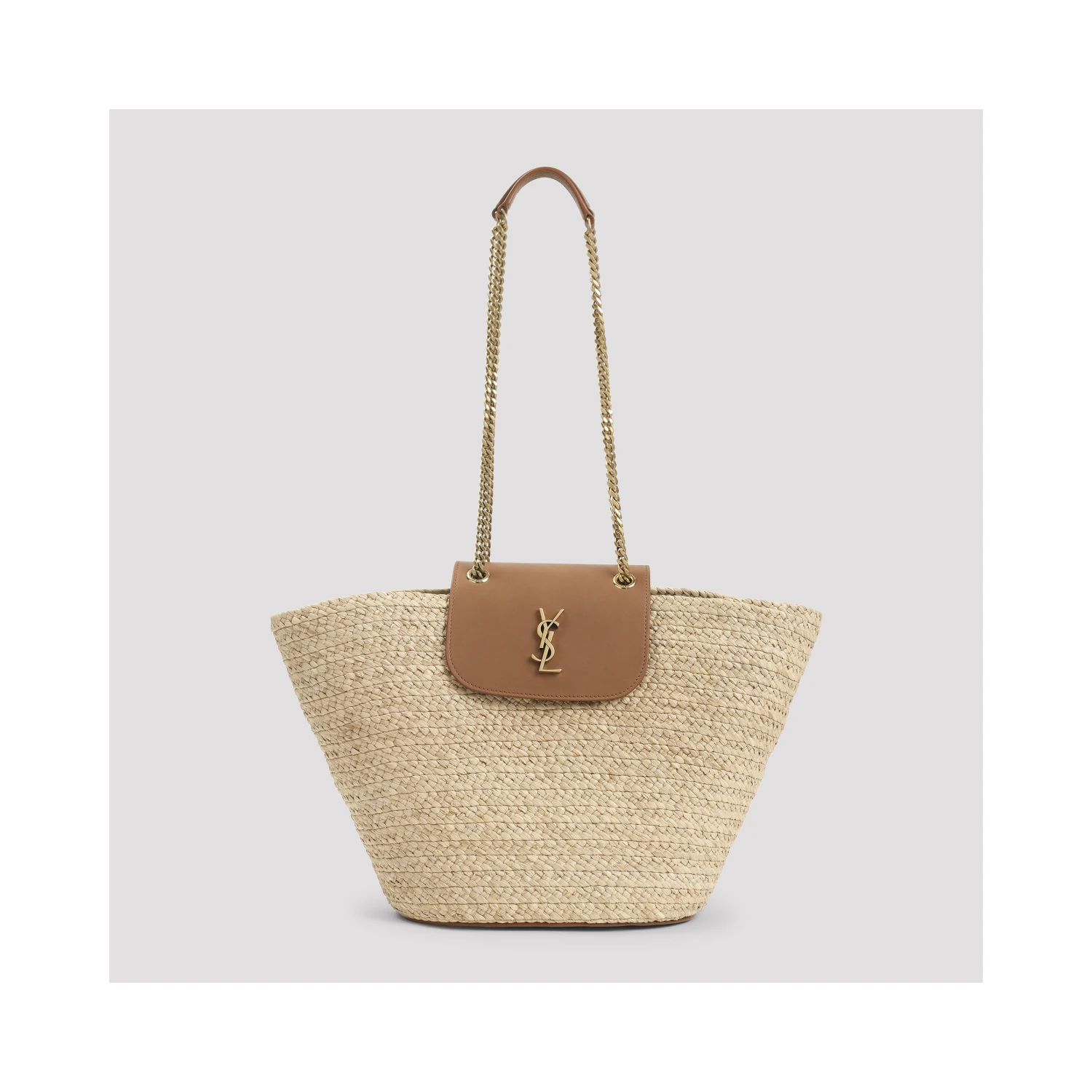 Saint Laurent Raffia Manon Bag