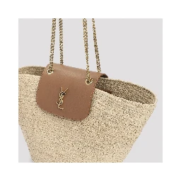 Saint Laurent Raffia Manon Bag