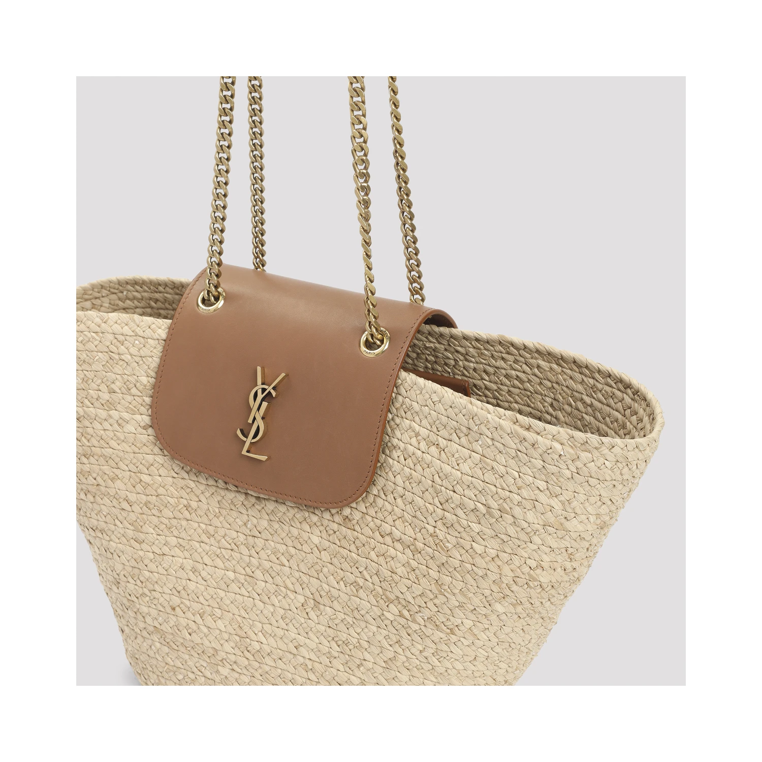 Saint Laurent Raffia Manon Bag