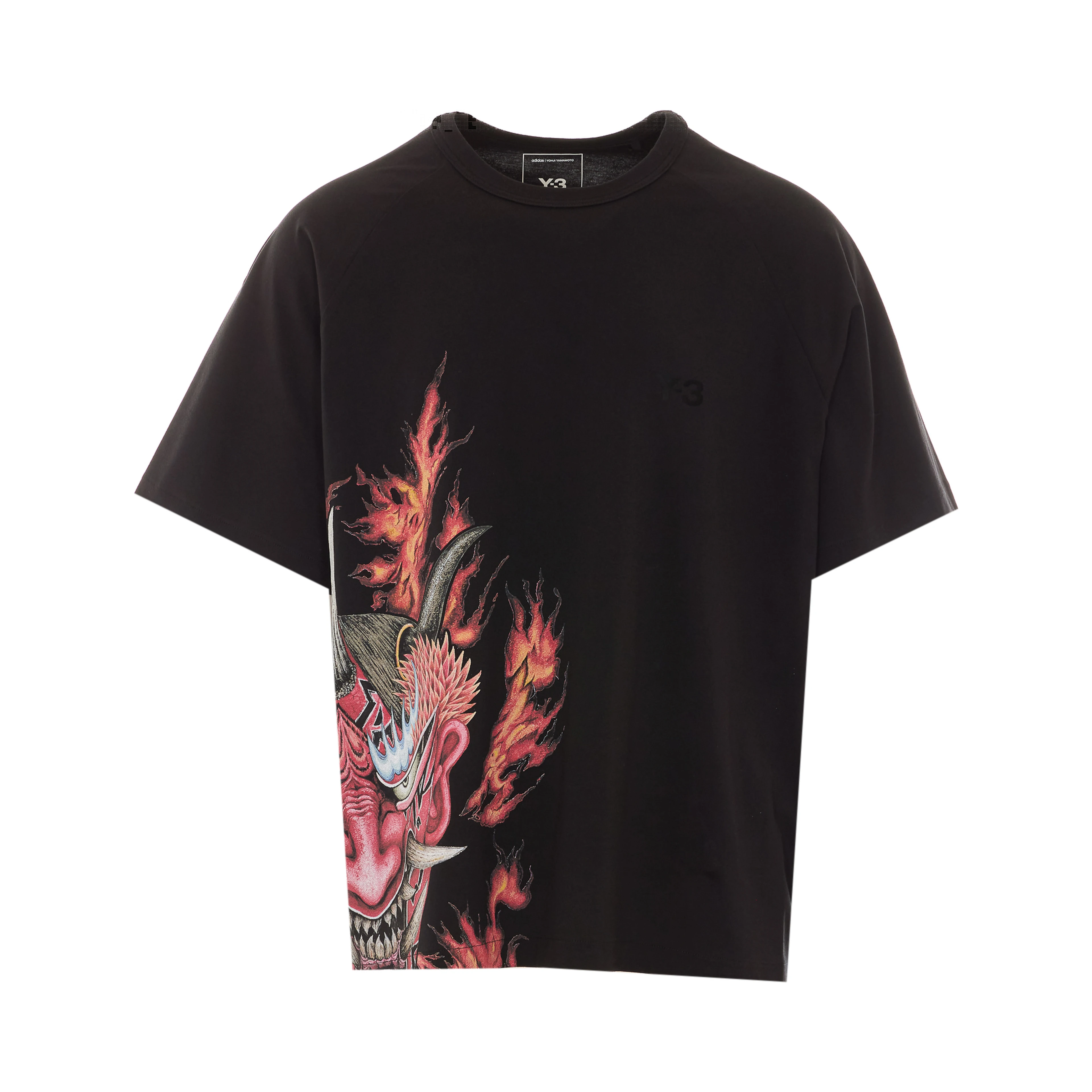 Y-3 T-shirts and Polos Black