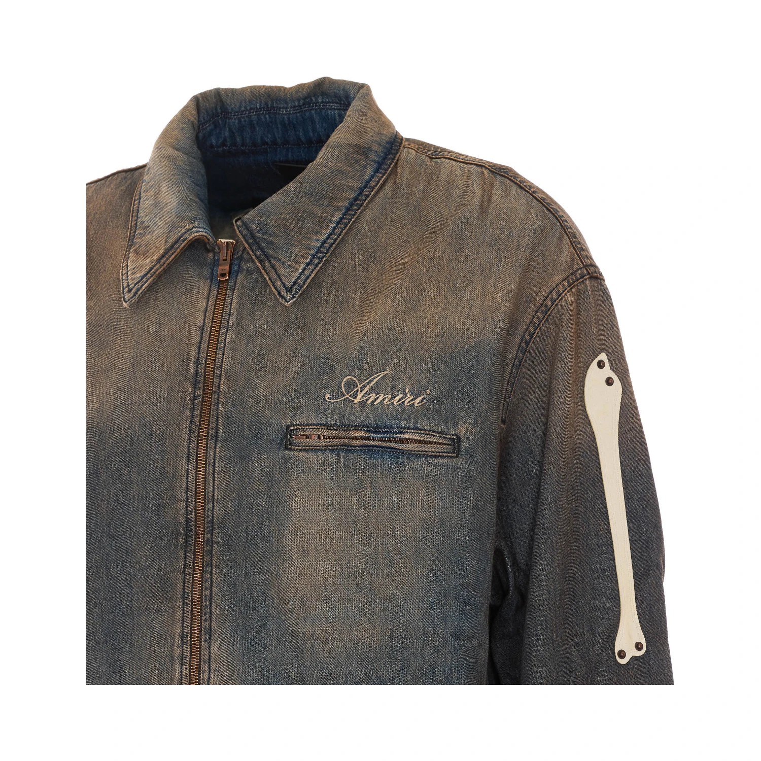 Amiri  Jackets Blue