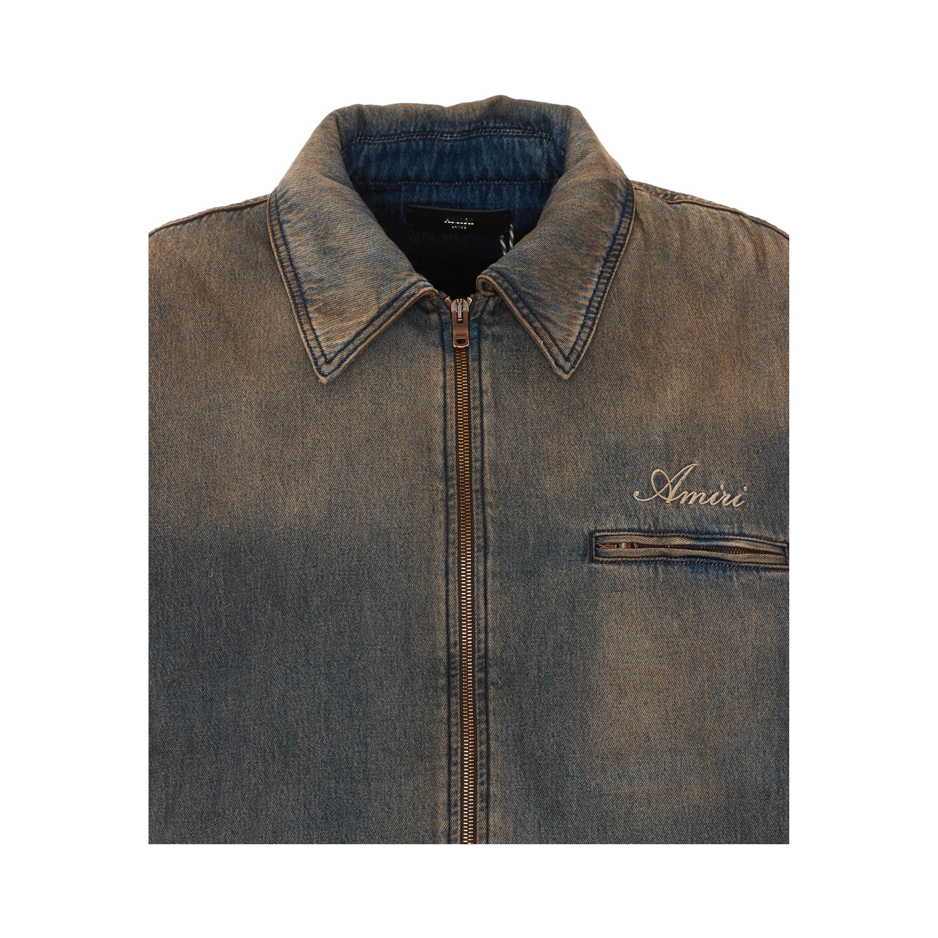 Amiri  Jackets Blue