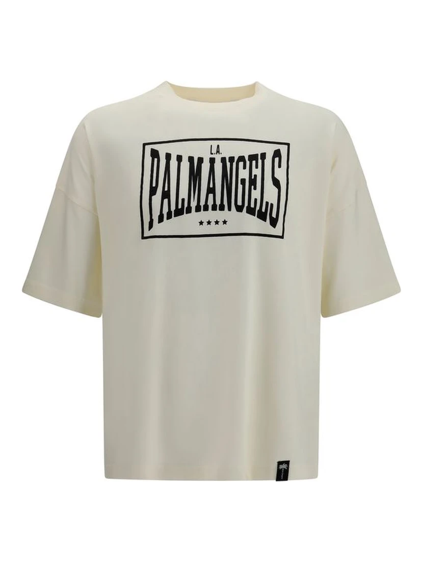 Beige Cotton T-Shirt