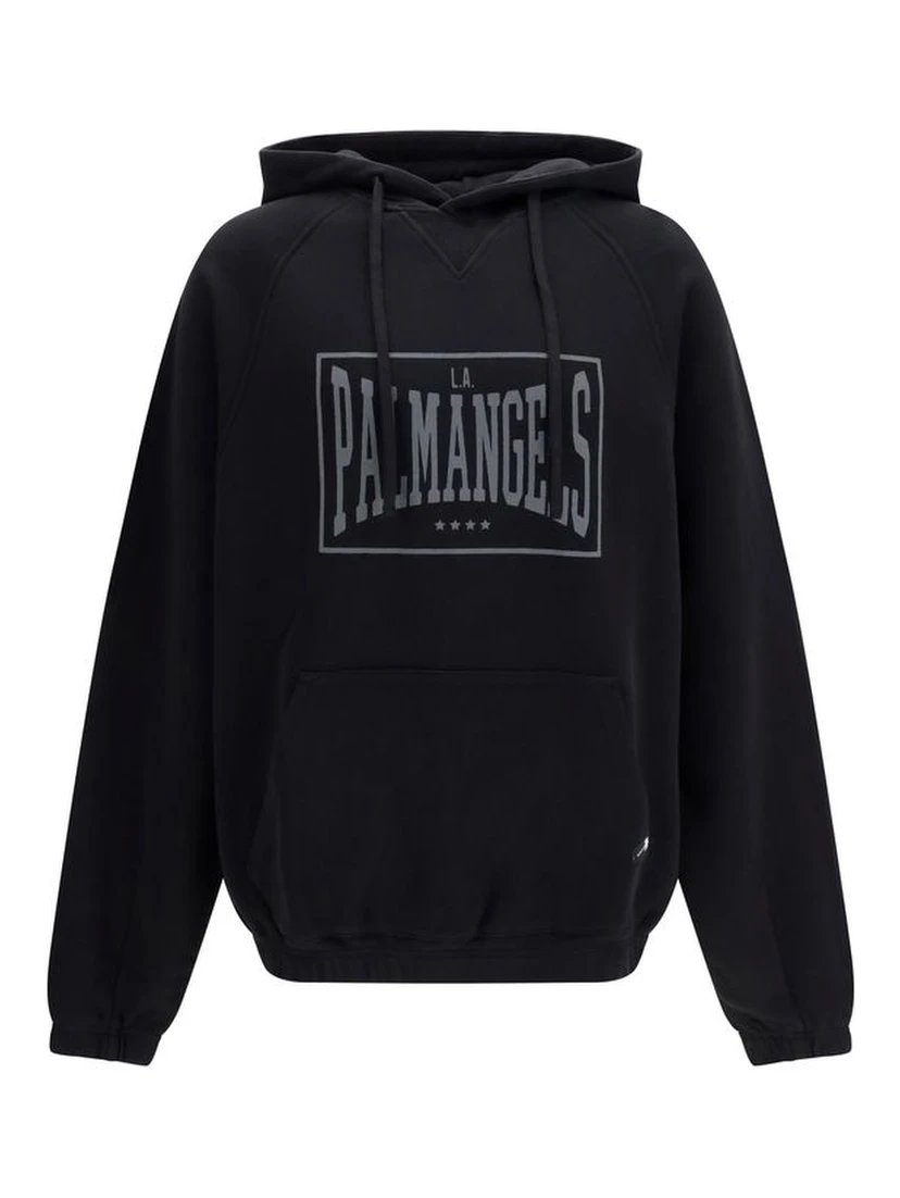 Black Cotton Sweatshirt