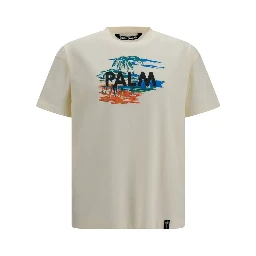 Beige Cotton T-Shirt