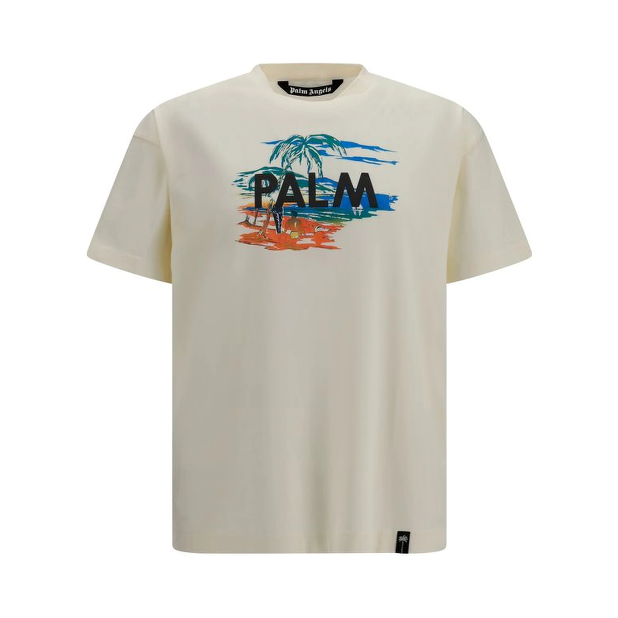 Beige Cotton T-Shirt