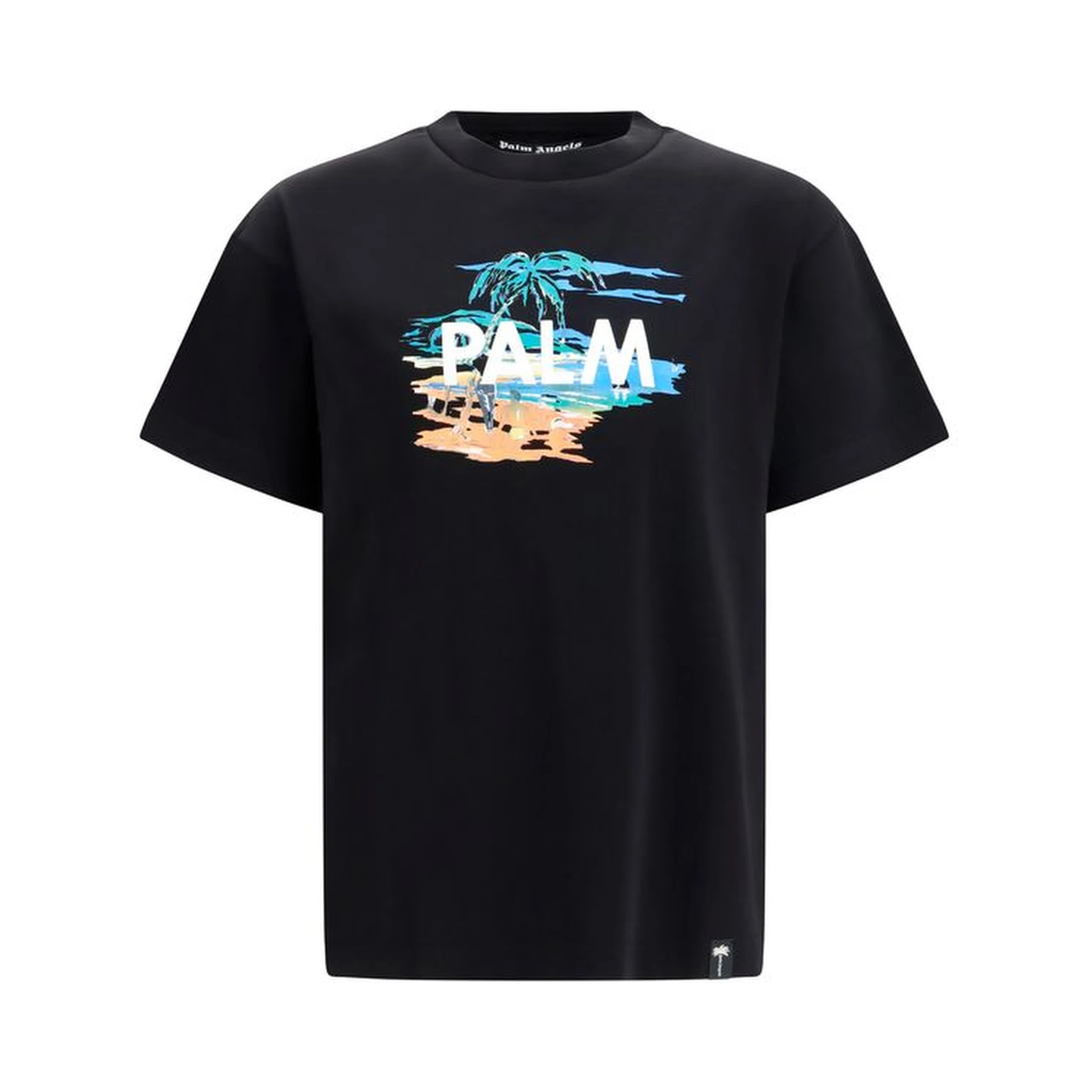Black Cotton T-Shirt
